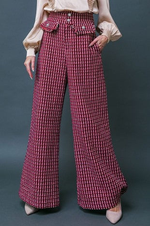 Tweed Pants